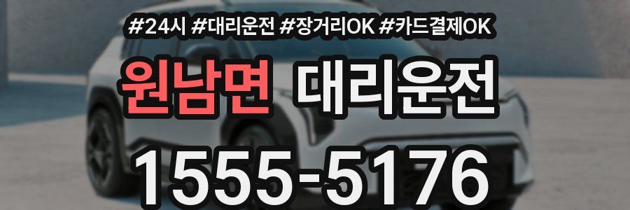 원남면 대리운전