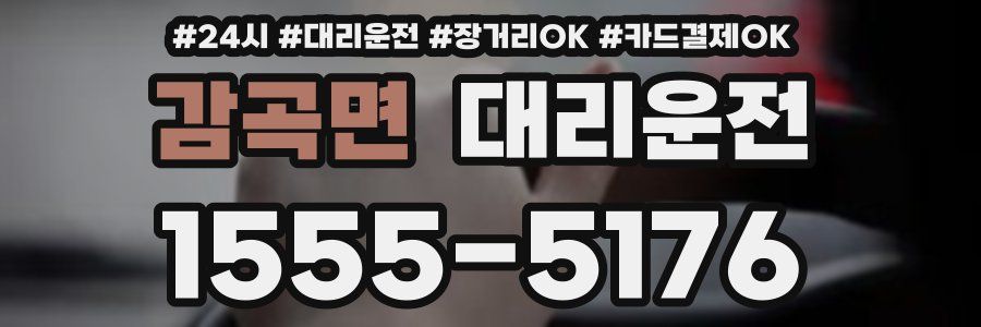 감곡면 대리운전