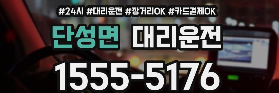 단성면 대리운전