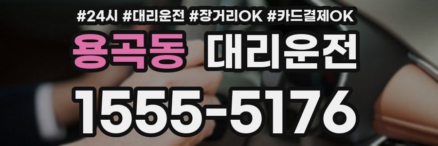 용곡동 대리운전