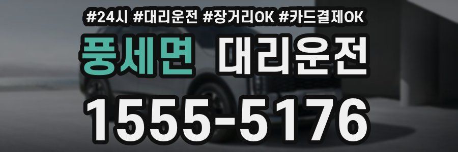풍세면 대리운전