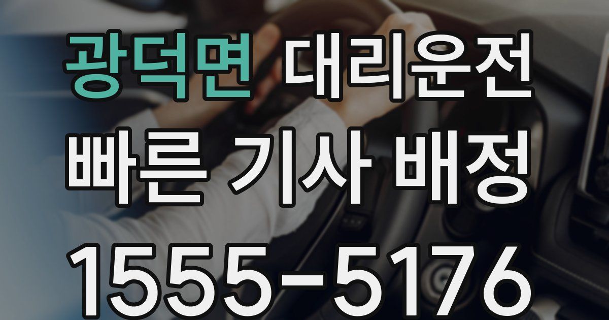 일일대리기사