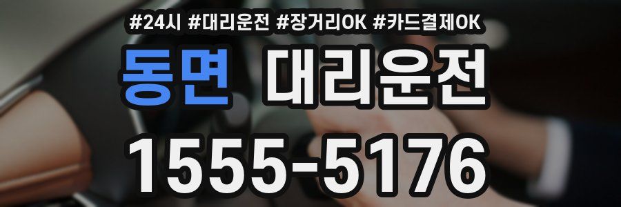 동면 대리운전