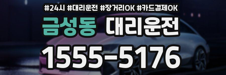 금성동 대리운전