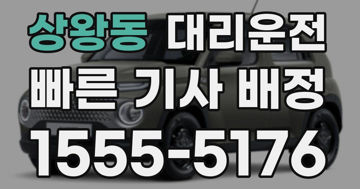 일일대리기사