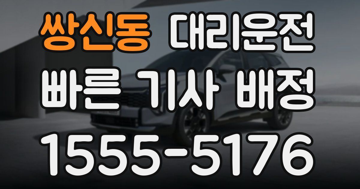 일일대리기사