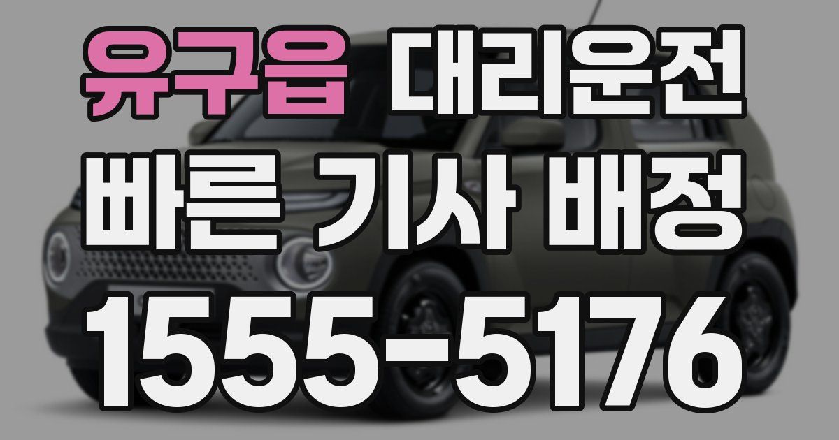일일대리기사