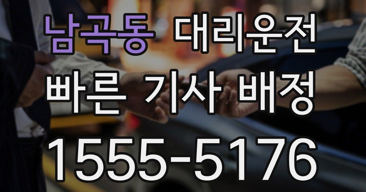 일일대리기사