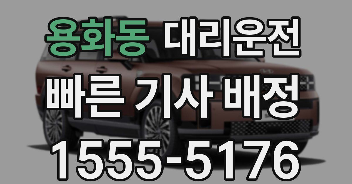 일일대리기사