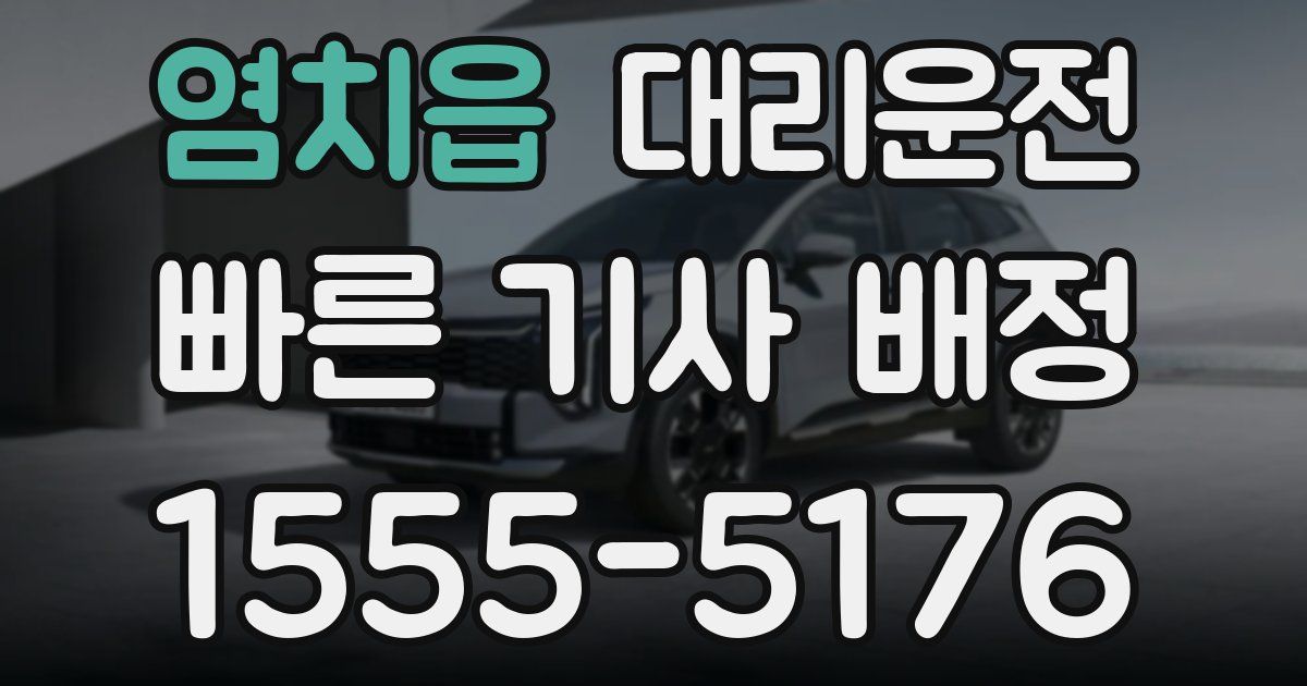 일일대리기사