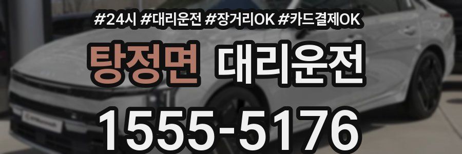 탕정면 대리운전