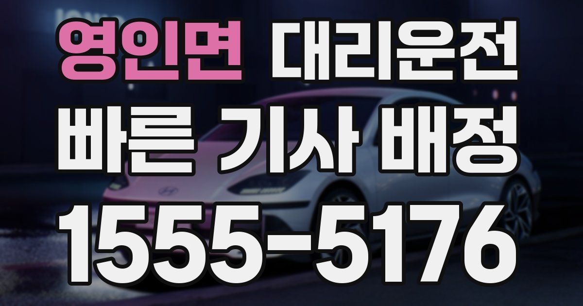 일일대리기사