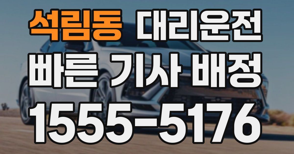 일일대리기사