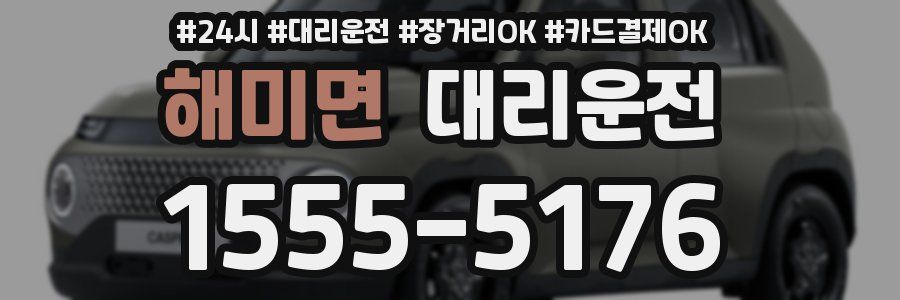 해미면 대리운전