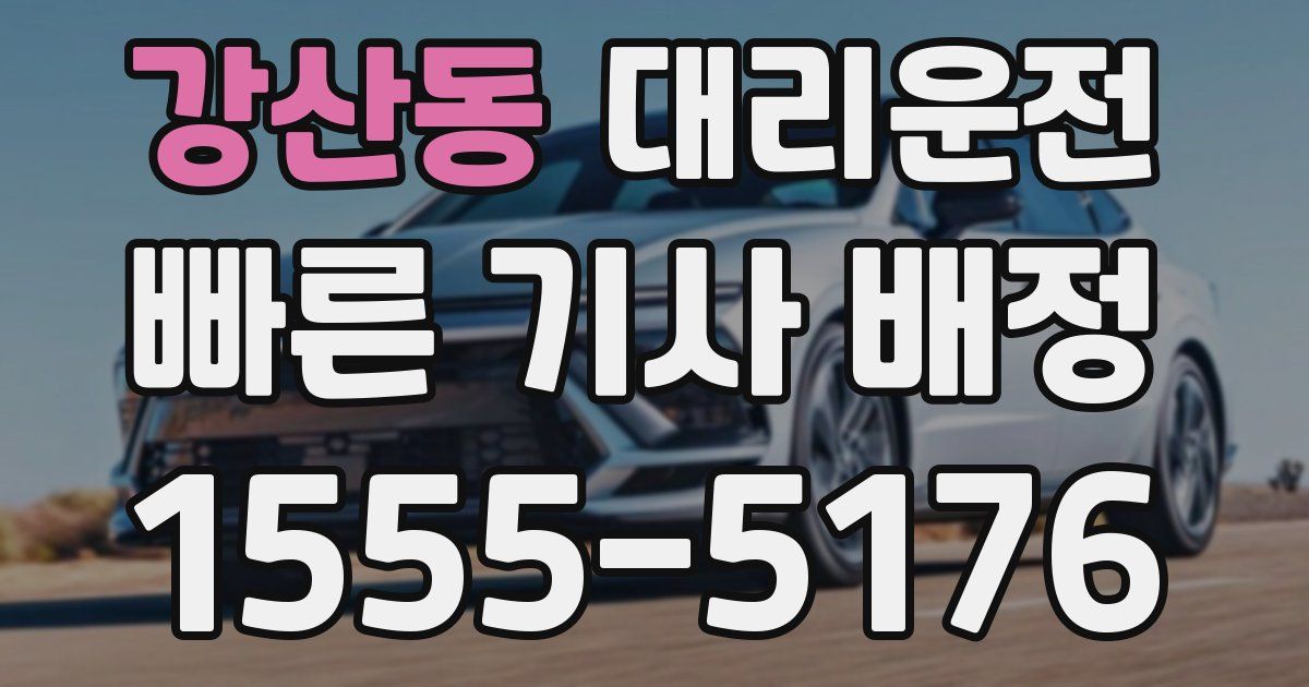 일일대리기사