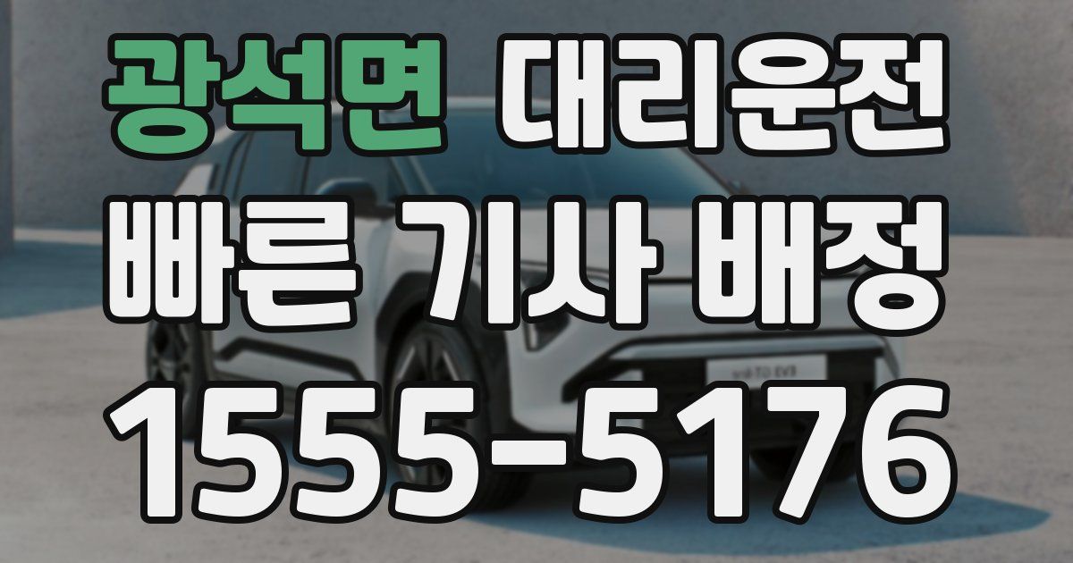 일일대리기사