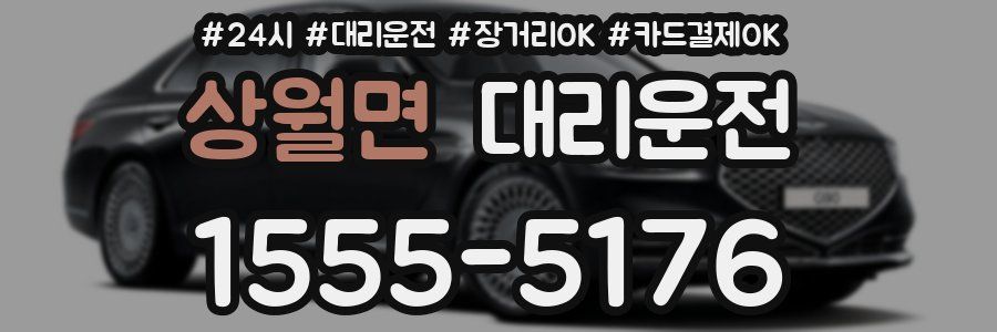 상월면 대리운전