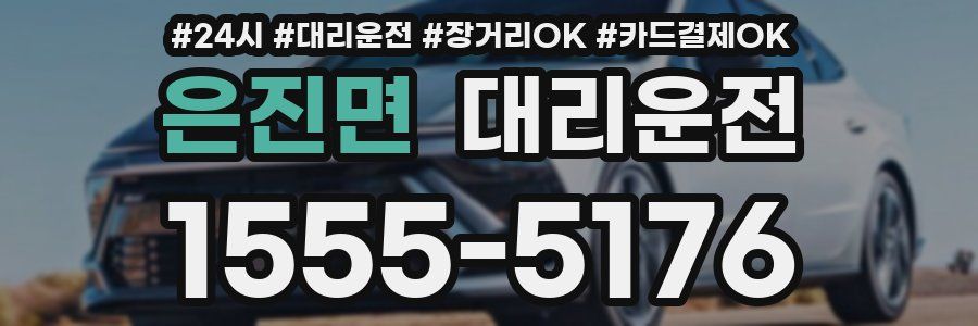 은진면 대리운전