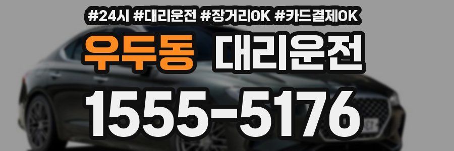 우두동 대리운전