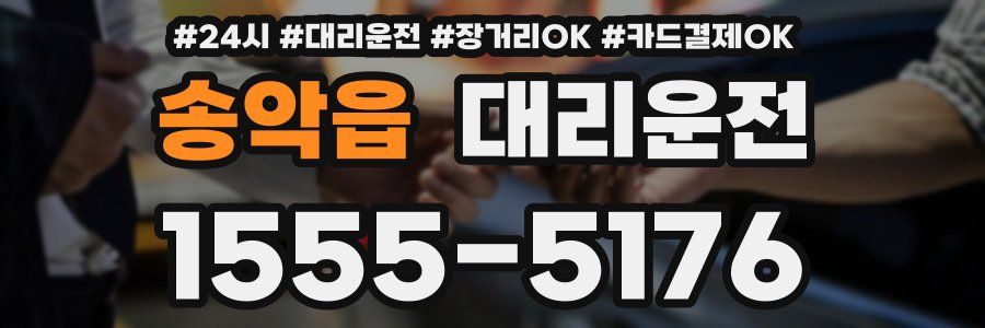 송악읍 대리운전