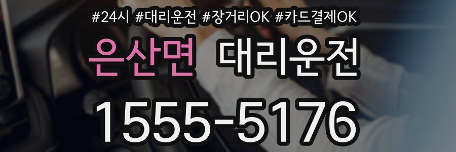 은산면 대리운전