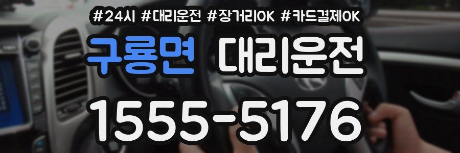 구룡면 대리운전