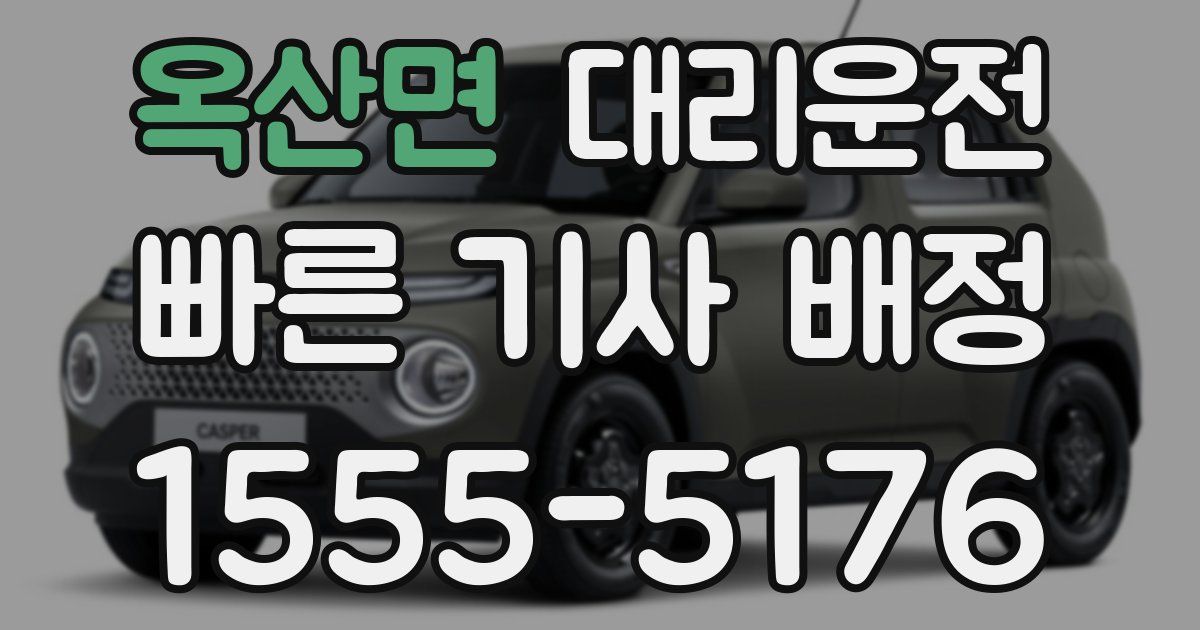 일일대리기사