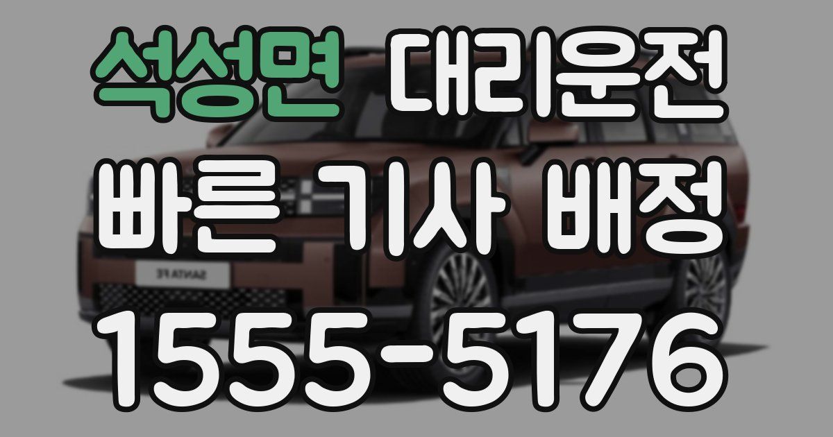 일일대리기사