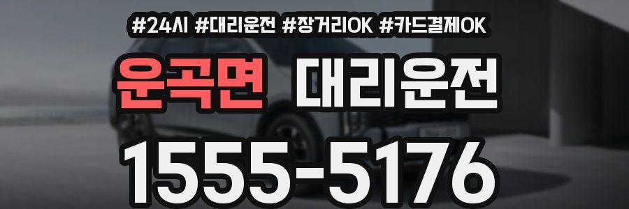 운곡면 대리운전