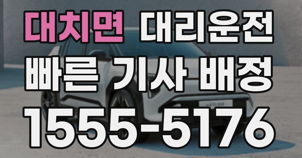 일일대리기사
