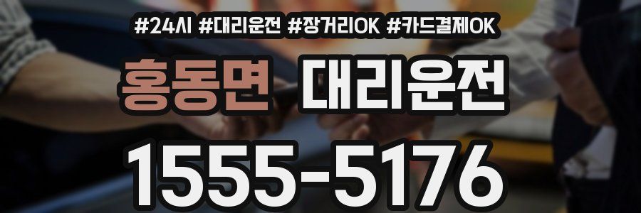 홍동면 대리운전