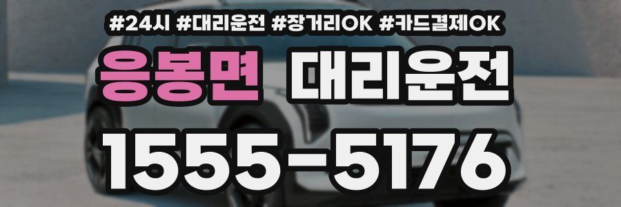 응봉면 대리운전