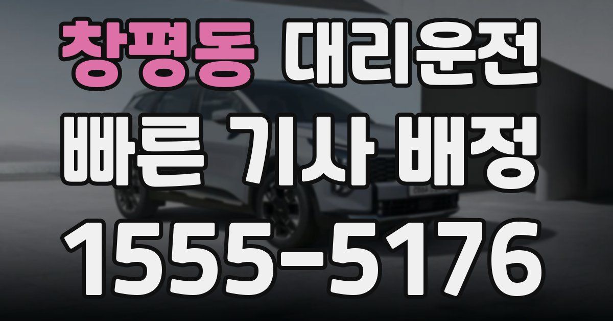 일일대리기사