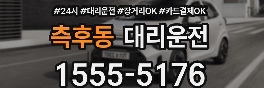 측후동 대리운전