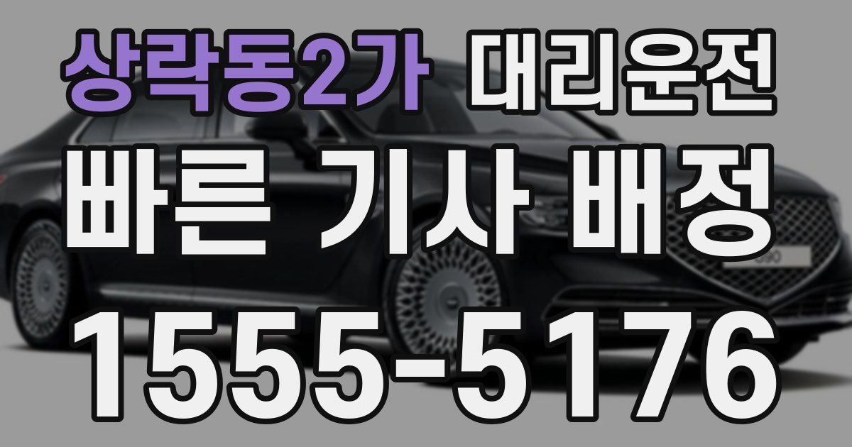 일일대리기사