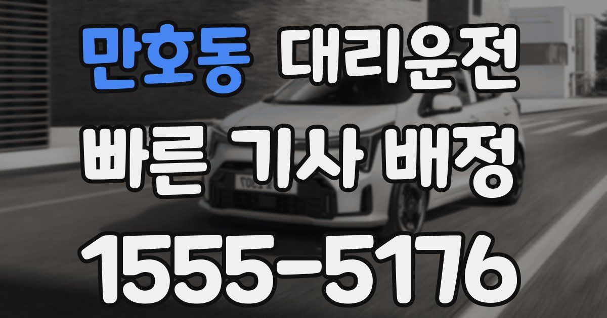 일일대리기사