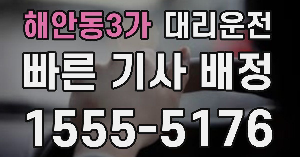 일일대리기사