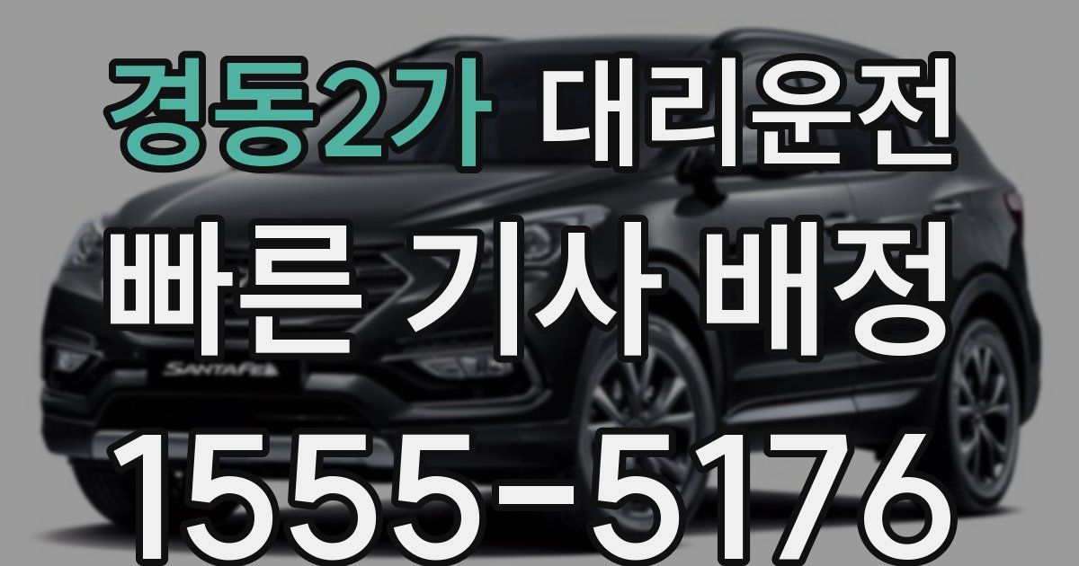 일일대리기사