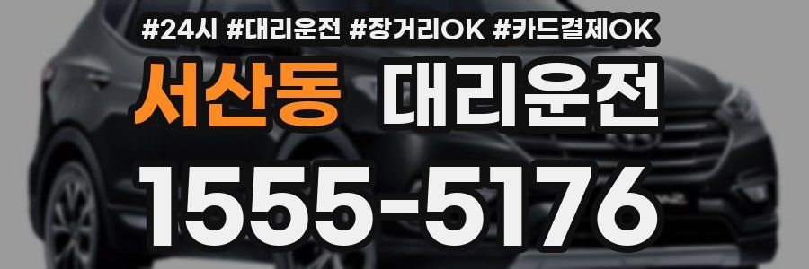 서산동 대리운전