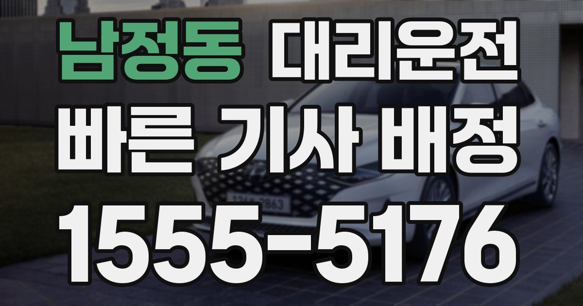 일일대리기사