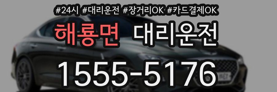 해룡면 대리운전