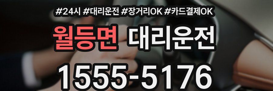 월등면 대리운전