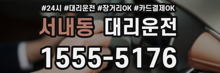 서내동 대리운전