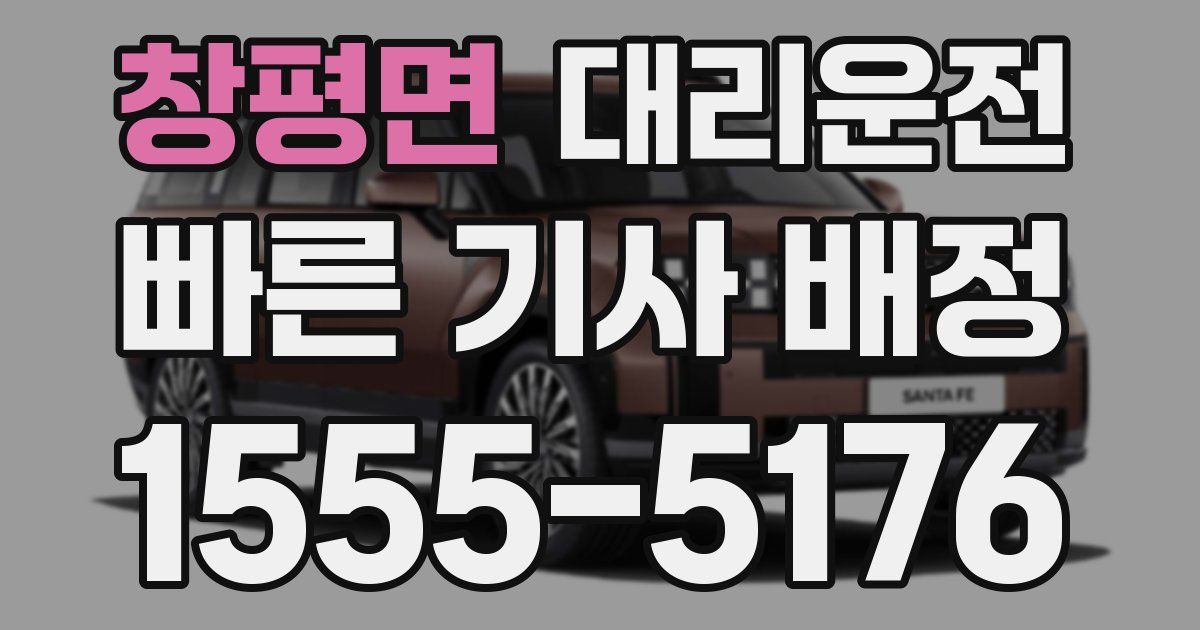 일일대리기사