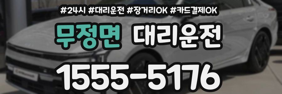 무정면 대리운전