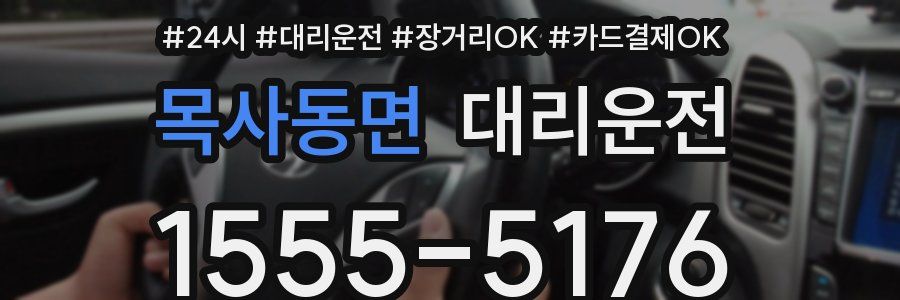목사동면 대리운전