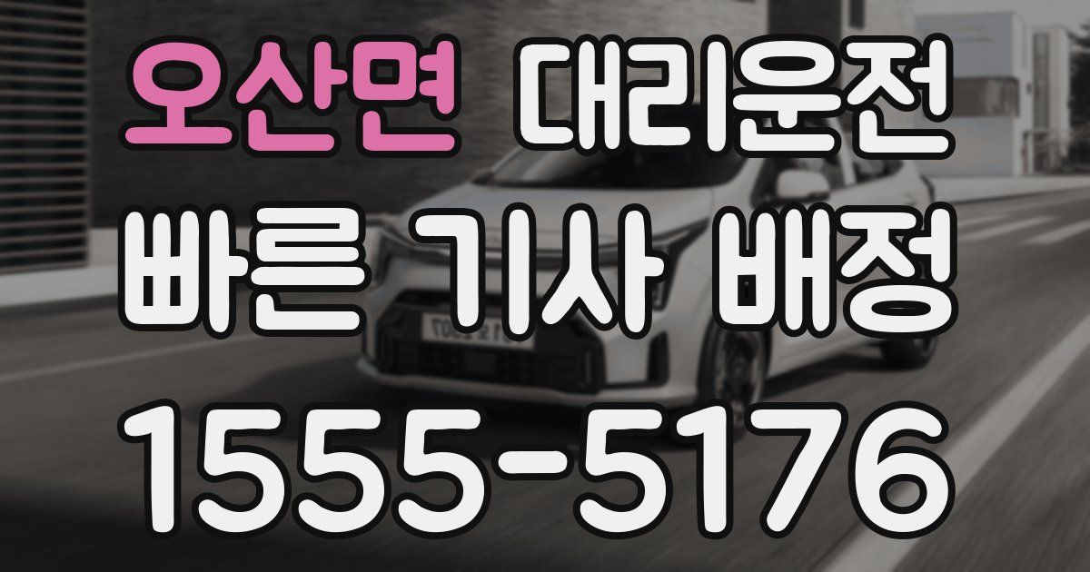 일일대리기사