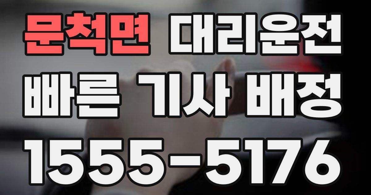 일일대리기사