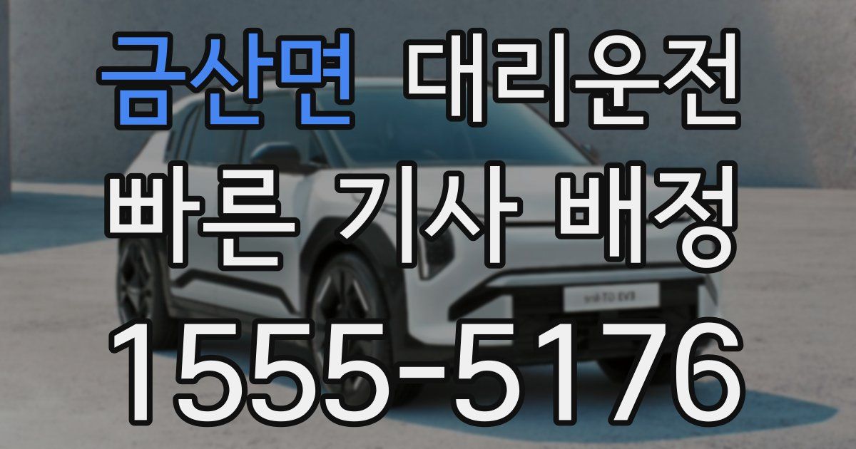 일일대리기사