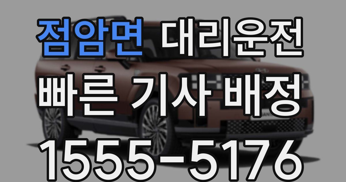 일일대리기사
